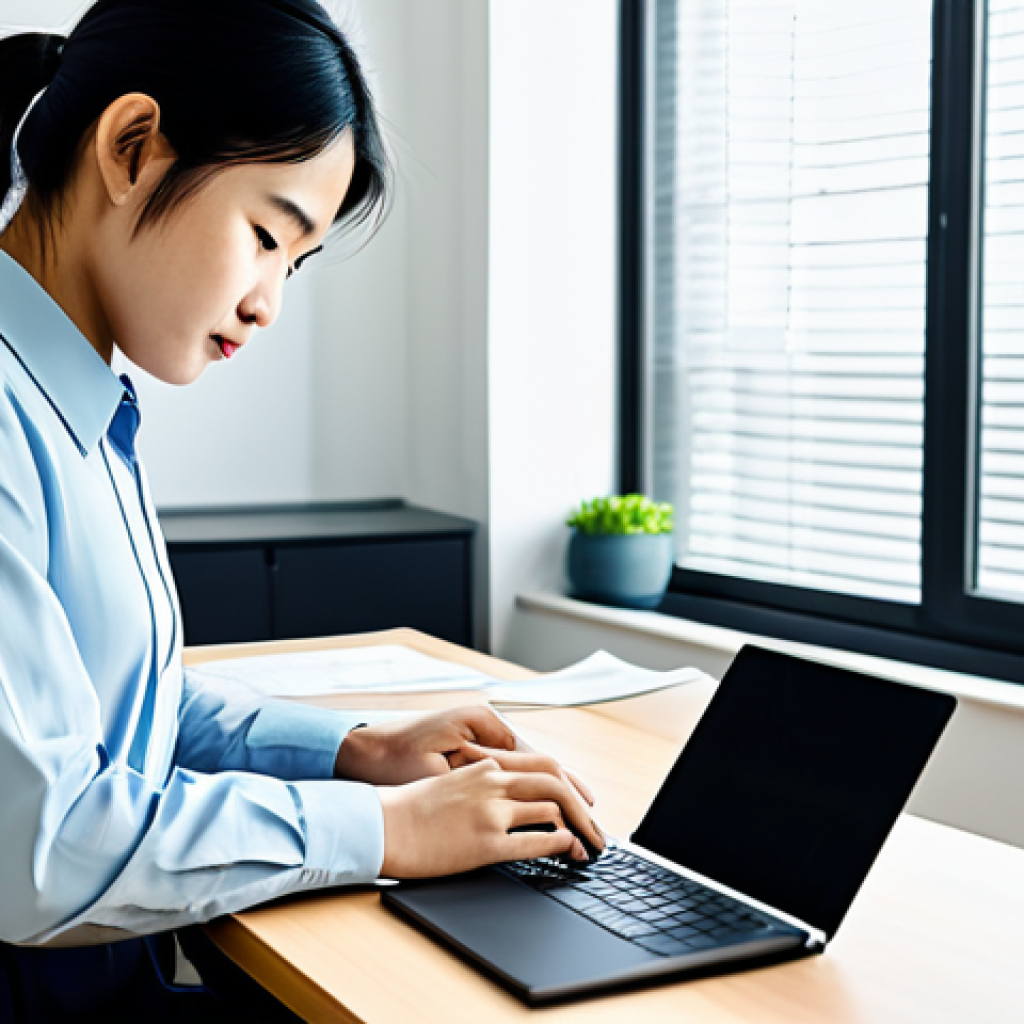 **
A Vietnamese individual carefully reviewing cryptocurrency transaction records at a desk in a brightly lit, modern apartment. The desk has a laptop, papers, and a calculator. The person is dressed in modest, everyday clothing. Safe for work. The scene should depict responsibility and attention to detail. Perfect anatomy, correct proportions, natural pose, well-formed hands, proper finger count, natural body proportions, fully clothed, professional, modest, family-friendly, appropriate content.
**